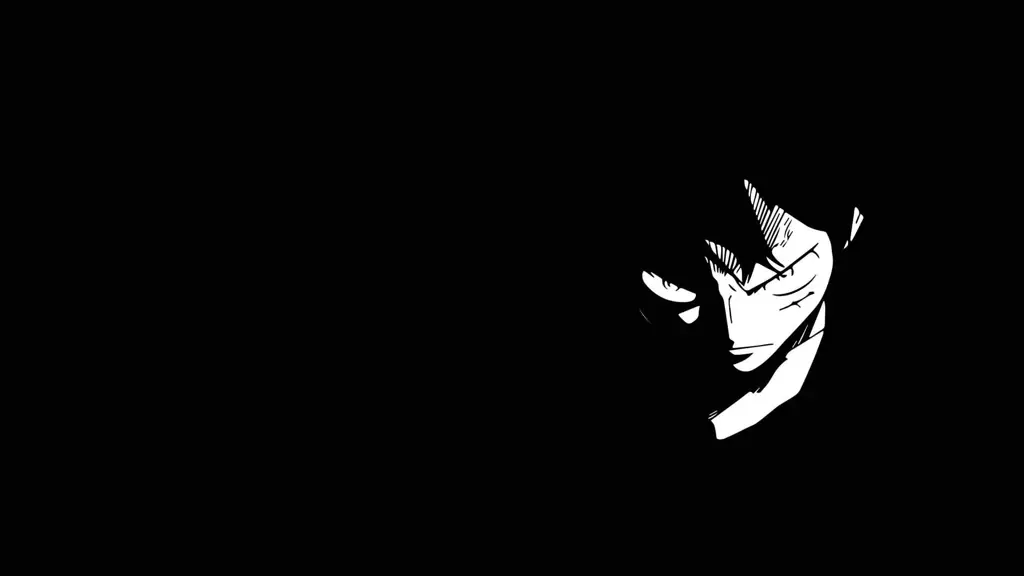 Wallpaper anime hitam gelap