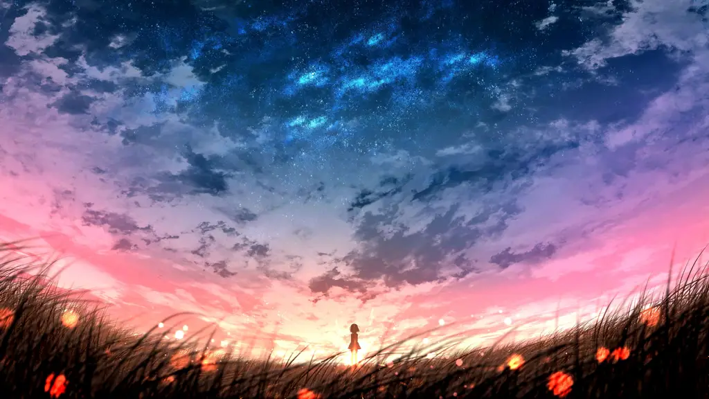 Wallpaper Anime Pemandangan dengan Kualitas Tinggi Gambar wallpaper anime pemandangan HD