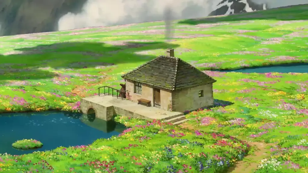 Anime Studio Ghibli untuk Keluarga Pemandangan indah dari anime Studio Ghibli