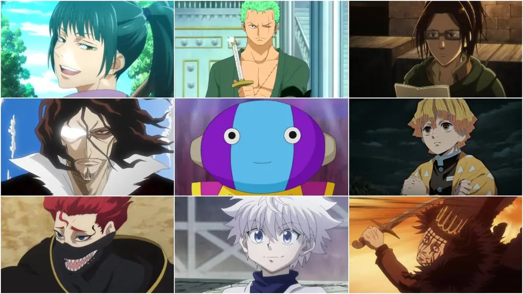 Karakter anime sedang bersenang-senang