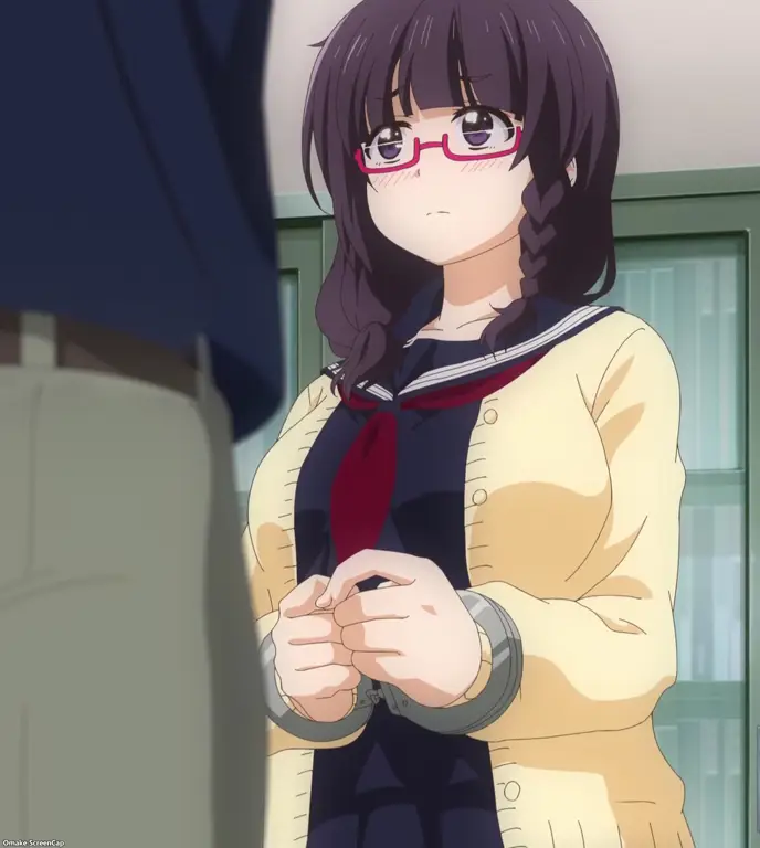 Visual kunci anime Nande Koko ni Sensei! yang menampilkan para karakter utama