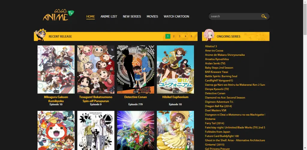 Rekomendasi Situs Streaming Anime Gambar berbagai situs streaming anime