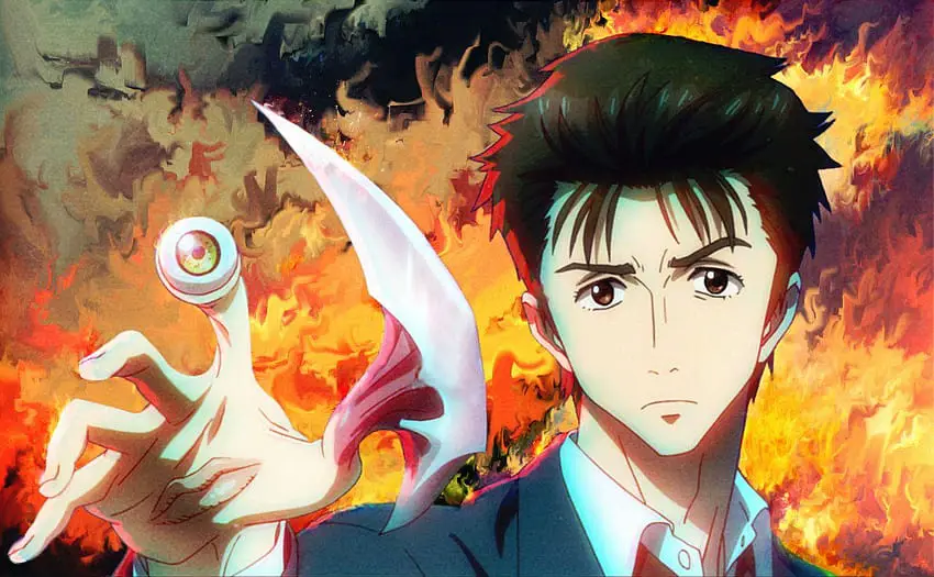 Gambar Shinichi Izumi dari anime Parasyte